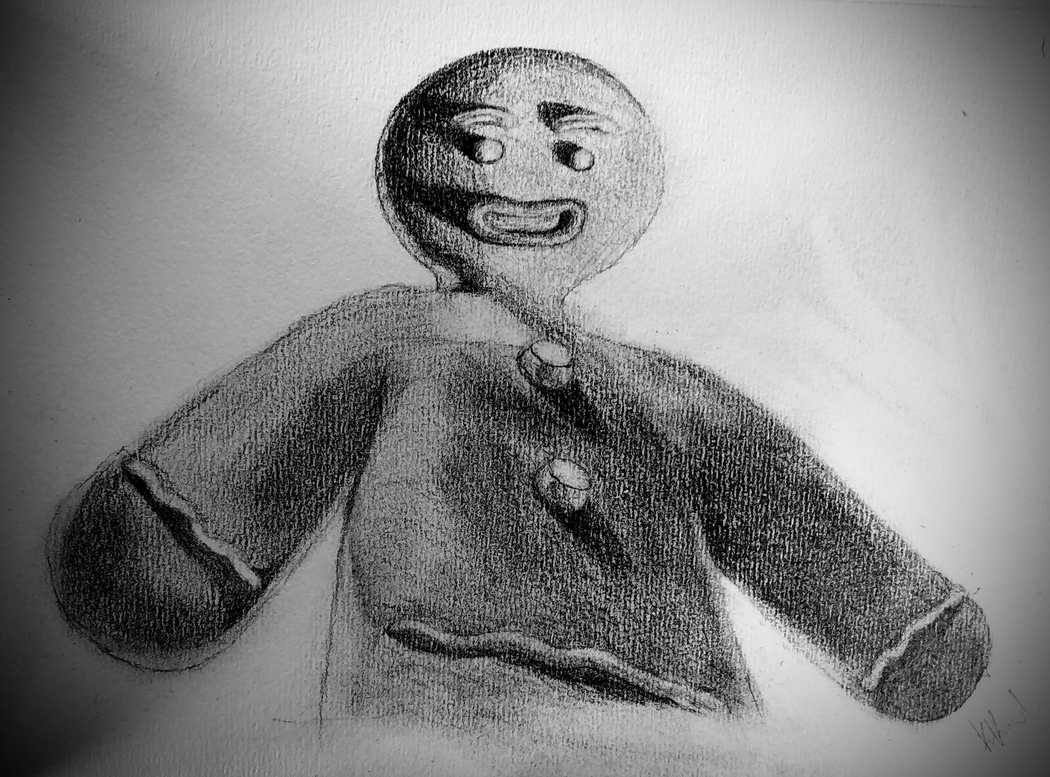 Gingy Study, after Shrek