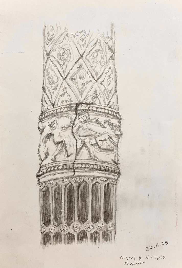 Albert & Victoria Decorative pole