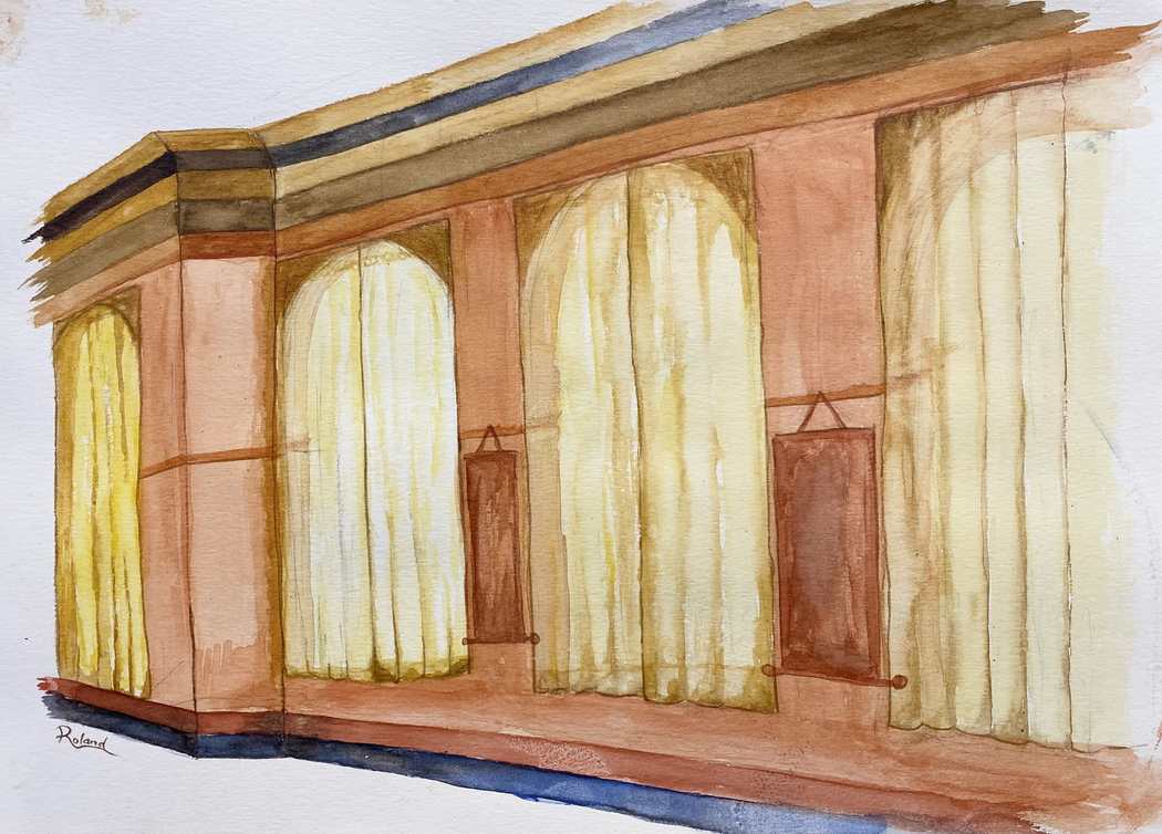 Kagyu Samye Dzongkha Buddhist Temple Curtains